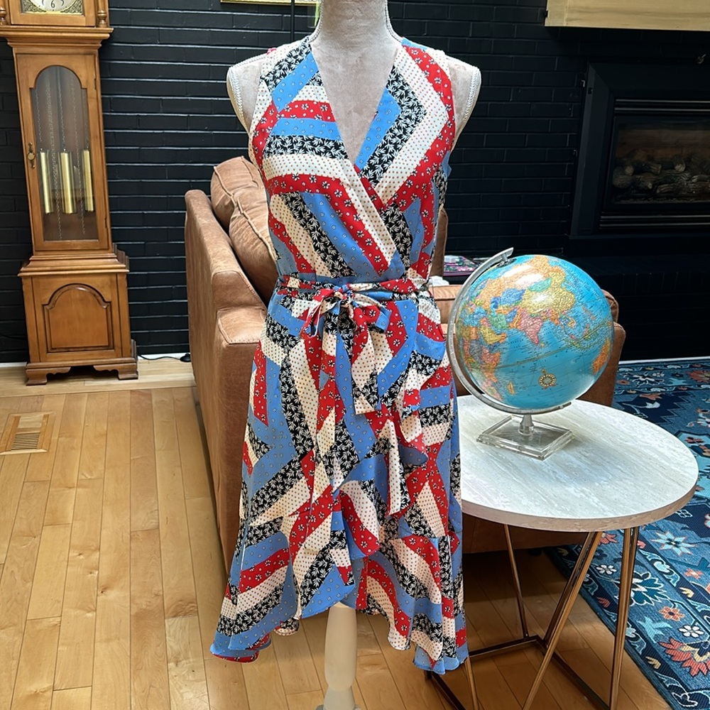 JADE, vintage inspired, Americana, high low dress, size small